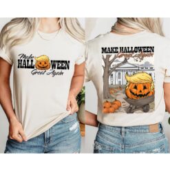 Trump 2024 Halloween Trumpkin Shirt Funny Trump Pumpkin Head